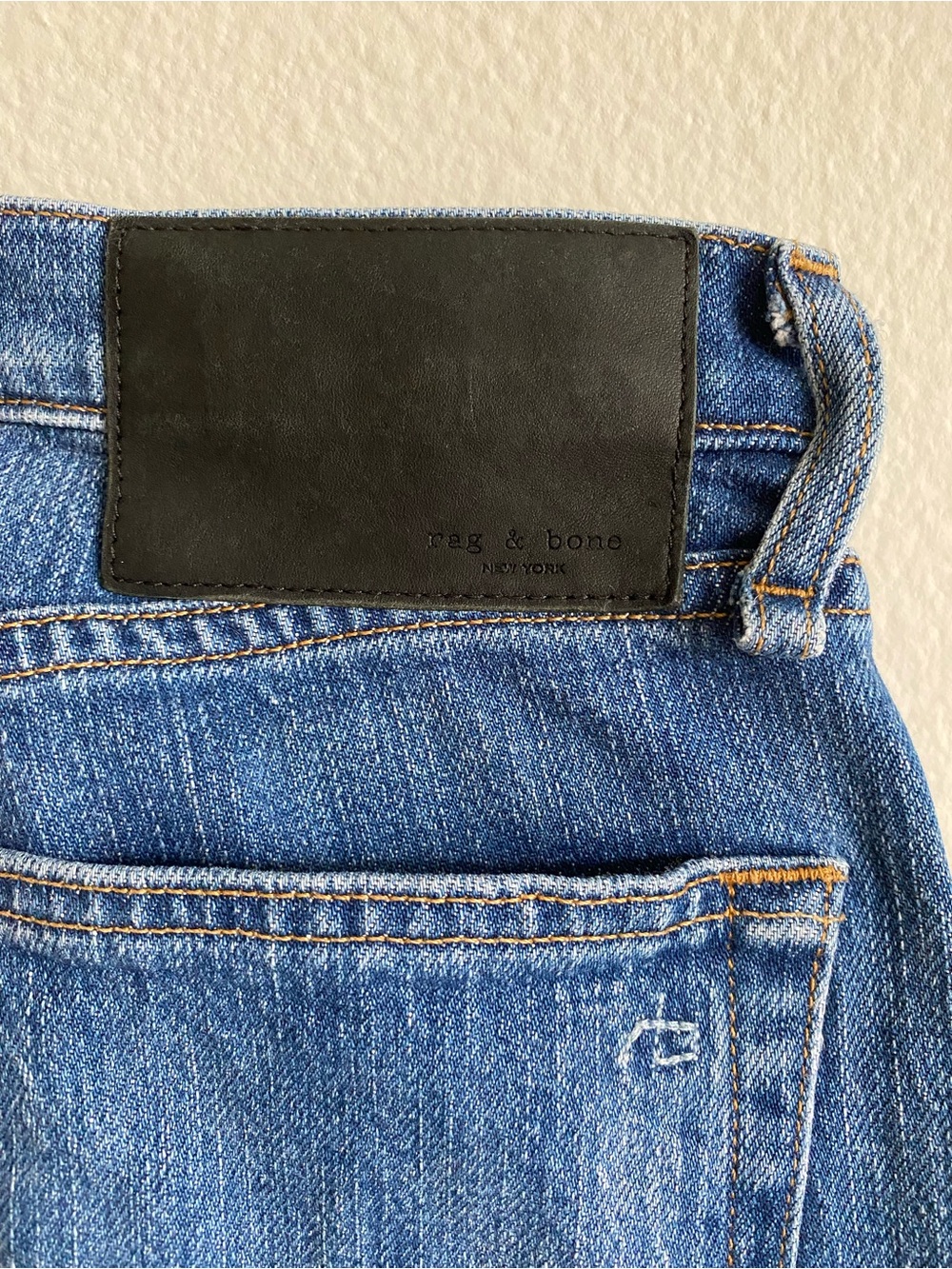 rag & bone Ruth Super High Rise Straight-Leg Jeans - Picture 4 of 7